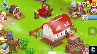 Easiest way to upgrade your barn storage 😮hay day gameplay by laali bhaigameplay29 [upl. by Lonergan]