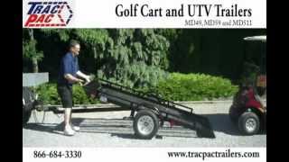 TracPac Golf and UTV Trailers [upl. by Enilec]