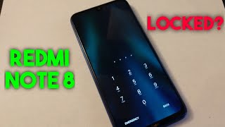 Redmi Note 8 reset forgot password pattern screen lock and HARD RESET [upl. by Eradis]