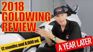 2018 Honda Goldwing LongTerm Review [upl. by Giardap]