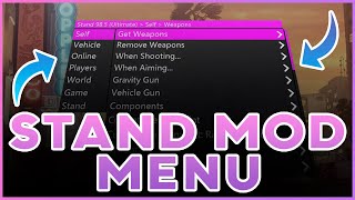 Stand Mod Menu Is WORKING After Battleye Update  GTA MOD MENU SHOWCASE [upl. by Smailliw]