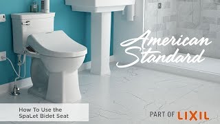 How To Use the SpaLet Bidet Seat [upl. by Meekyh366]