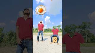 Matching twin brotherr flying body parts vs Eating candy egg amp Catching brown catt funny video😂😀 [upl. by Kuster466]