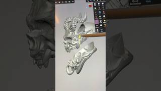 Creality Raptor 3D scanning mixed with 3d sculpting in Nomad On IPad 3d printing right now [upl. by Winfred]