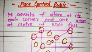 Face Centred Cubic Structure FCC  Packing Factor [upl. by Dalton154]