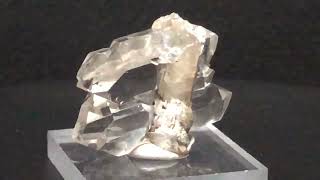 Minerals 383 Quartz Fadden Asbestos Miage Glacier Mont Blanc Msddif Italy [upl. by Hardner]