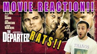 RATS The Departed MOVIE REACTION First Time Watching [upl. by Namso]