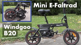 Mini EFaltrad Moovway Windgoo B20 [upl. by Romeon]