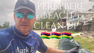 Beach CLEAN UP MAURITIUS 🇲🇺🇲🇺🇲🇺 [upl. by Arakihc765]