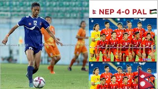 GITA RANA SCORED A GOAL  WAFF CHAMPIONSHIP 2024  NEPAL 🇳🇵VS 🇵🇸 PALESTINE [upl. by Billen]