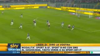 Highlights PalermoInter 43 Video Gol Sky 11 09 2011mp4 [upl. by Andert268]