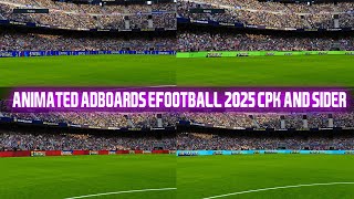 PES2021  ANIMATED ADBOARDS SPOTIFY CAMP NOU FROM eFOOTBALL 2025  CPK  SIDER [upl. by Anilesor903]