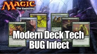 MTG  Modern Deck Tech BUG Infect [upl. by Michi]