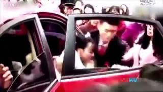 Angry Groom Drags Bride Out of Wedding Car After Receiving Video of Her Cheating [upl. by Acinoda418]