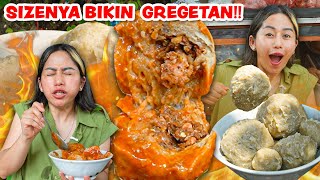 NYERAH MUKBANG BAKSO UKURAN SUMO DI BOGOR GEDE BANGET [upl. by Greta]