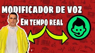 COMO MODIFICAR A VOZ EM QUALQUER CELULAR EM TEMPO REAL 2023 FREE FIREDISCORD LIGAÇÃO [upl. by Aranaj801]