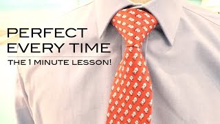 How to Tie a Windsor Knot quickly [upl. by Tocci274]