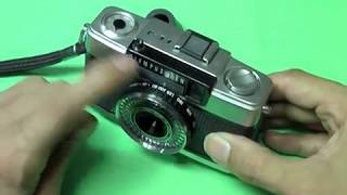 オリンパス ペンEE3の使い方 How to use OLYMPUS PEN EE3 half frame camera [upl. by Esille]