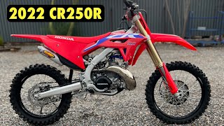 BRAND NEW 2022 Honda CR250R 2Stroke Motocross Bike [upl. by Neyuh384]