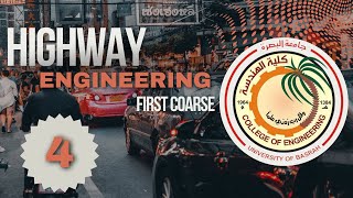 Highway Engineering  Lecture 8  part 2 [upl. by Nevi262]