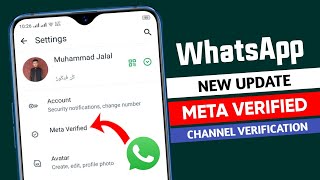 WhatsApp Meta verified update  Meta verified on WhatsApp updates  Meta verified subscriptions [upl. by Brigitta]