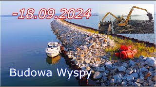 Wyspa Estyjska 18 09 2024 Wysoki stan wody [upl. by Supen]