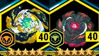 Geist Fafnir Vs Arc Balkesh Beyblade Burst Rivals Gameplay [upl. by Llereg]