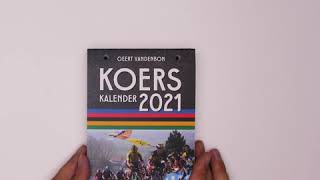 Koers Kalender 2021  De onmisbare wielerscheurkalender voor 2021 [upl. by Vivienne]