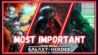 The Ten Most Important Teams that Everybody NEEDS in SWGOH  2024 [upl. by Initof684]