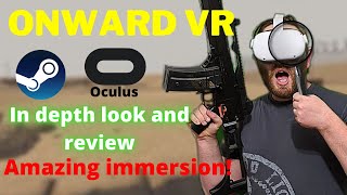 Onward VR Oculus Quest 2 up to date in depth look amp review gameplay sniping tips  so much more [upl. by Ahsienak]