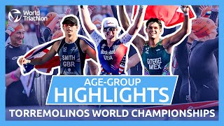 Highlights  2024 World Triathlon AgeGroup Championships TorremolinosAndalucia [upl. by Aicilaanna]