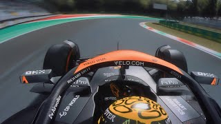 Lando Norris Onboard Monza Pole Lap 2024 Italian GP  Assetto Corsa [upl. by Magdalena]