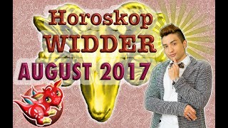 Aszendent Widder Horoskop August 2017 [upl. by Juni]