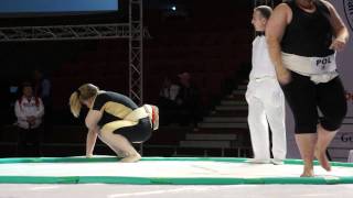 WU  95kg  Keyb Ekaterina RUS Bronze Medal vs Krzemieñ Sylwia POL [upl. by Nairret]