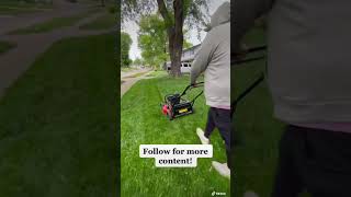 Exmark 30” Commercial Lawn Mower In Action ✨  My new lawn mower [upl. by English]