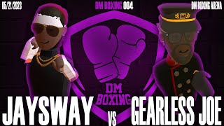 Rec Room Boxing  Jaysway vs Gearless Joe  DM Boxing 4 [upl. by Fidellia]