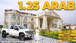 125 Crore Royal Palace House  Touring Pakistan Most Expensive House [upl. by Leidag390]