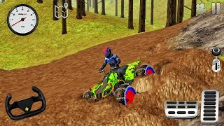 Offroad Dirt Motocross Mud Racing  Motorcycle Motorbikes Stunts On Forest Offroad Outlaws [upl. by Iaka]