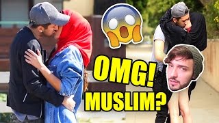 MUSLIM RESPONDS TO PRANKINVASION KISSING PRANK  MUSLIM EDITION [upl. by Jaylene]