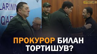 ХОРАЗМДА ВИЛОЯТ ПРОКУРОРИ БИЛАН НЕГА БАҲСЛАШДИК – EFFECTUZ [upl. by Solracesoj]