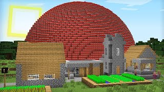 MINECRAFT QISHLOGʻIMIZDA ULKAN DINAMIT QAYERDAN PAYDO BOʼLDI minecraft artifact [upl. by Sitoel]