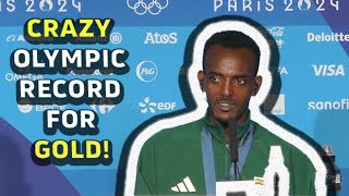 TAMIRAT TOLA SETS MENS MARATHON OLYMPIC RECORD ON BRUTAL COURSE AT 2024 PARIS OLYMPICS [upl. by Ayiram603]