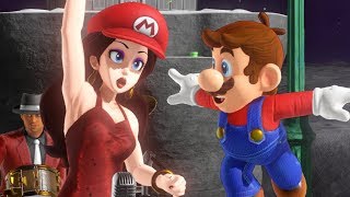 Super Mario Odyssey  All Endings  Secret Final Boss amp 999 Moons Reward [upl. by Aelat]