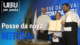 Posse da Nova Reitoria  Uerj em Pauta [upl. by Nnayrb]