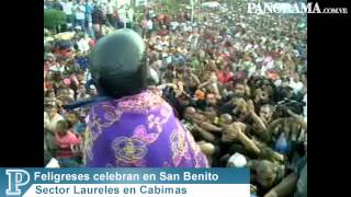 Develan monumento de San Benito en Cabimas [upl. by Sikram]