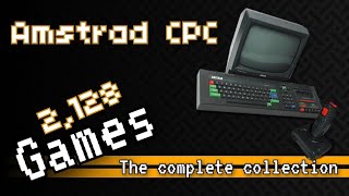 The Amstrad CPC collection 2128 games video evolution of [upl. by Ricker]