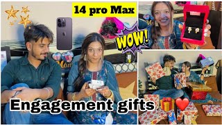 Engagement Gifts vlog ❤️😱🎁 behlbrothers1589 [upl. by Yenolem]