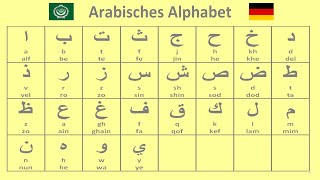 alphabet arabisch [upl. by Eceinaj]