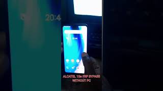 ALCATEL 1SE FRPBYPASS WITHOUT PC [upl. by Tybi]