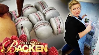 Kleine Macarons großer Aufwand quotEnorm sportlichquot  Aufgabe 1  Das große Backen 2023  SAT1 [upl. by Ahsille]